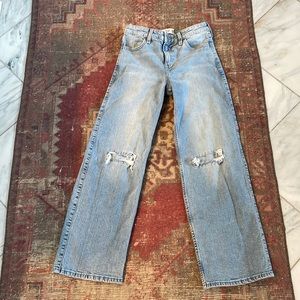 COPY - Abercrombie kids high- rise wide leg jeans size 11/12